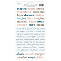 Εικόνα του Mintay Papers Stickers Αυτοκόλλητα - Dreamland, Words, 74τεμ.