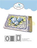 Εικόνα του Elizabeth Craft Designs Μεταλλικές Μήτρες Κοπής - Evening Rose, Elegant Decorative Box, 10τεμ.