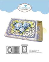 Picture of Elizabeth Craft Designs Metal Cutting Dies - Evening Rose, Elegant Decorative Box, 10pcs