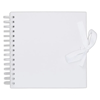 Picture of Papermania Scrapbook 8'' x 8'' - White, 40 Pages