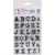 Picture of Ciao Bella Clear Stamps 4" X 6" - Remintgon Uppercase Alphabet, 30pcs