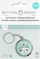 Εικόνα του We R Makers Button Press Keychain Kit - Κιτ για Μπρελόκ, 10 τεμ.