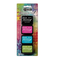Picture of Ranger Archival Dylusions Mini Ink Pads - Kit 1, 4pcs