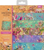 Εικόνα του Crafter's Companion Vellum Pad 8" x 8" - Nature's Garden - Honeysuckle