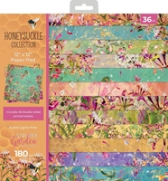Picture of Crafter's Companion Paper Pad 12" x 12" - Nature's Garden - Honeysuckle