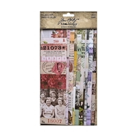 Picture of Tim Holtz Idea-Ology Collage Strips 9" X 2.25" - Large, 30pcs