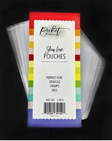 Picture of Picket Fence Studios Pouches for Stamps, Dies and Stencils - Slimline, 5pcs