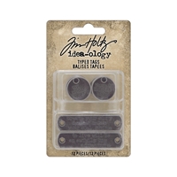Picture of Tim Holtz Idea-Ology Typed Tags, 12pcs