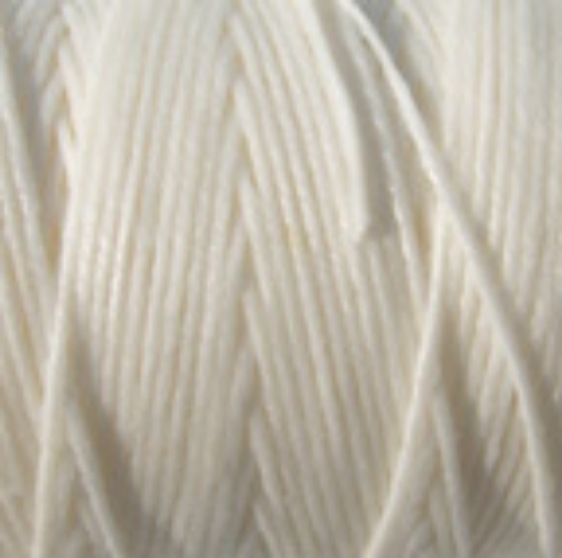 Picture of Crawford Irish Waxed Linen Thread 3-Ply  | Κερωμένο Λινό Νήμα Βιβλιοδεσίας  5m, Λευκό