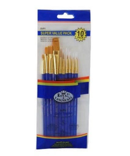 Picture of Gold Tacklon Brush set Royal & Langnickel