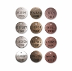 Picture of Tim Holtz Idea-Ology - Μεταλλικά Διακοσμητικά Στοιχεία, Philosophy Tags