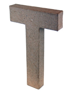 Picture of 3D Γράμματα 20.5cm Γράμματα - T