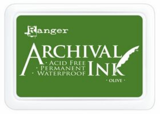 Picture of Ranger Archival Ink Pad | Μόνιμο Αδιάβροχο Μελάνι Σφραγίδας – Olive