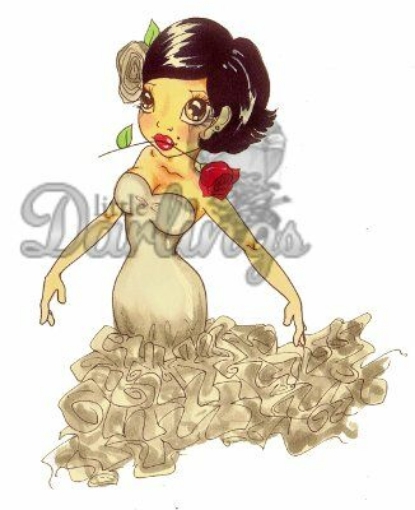 Picture of Saturated Canary Stamp - Σφραγίδα Unmounted, Isabella