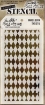 Picture of Stampers Anonymous Tim Holtz Layered Στένσιλ  4"X8.5" - Harlequin  vo16