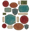 Picture of Sizzix Thinlits Dies By Tim Holtz Μήτρες Κοπής - Labels, 17τεμ.
