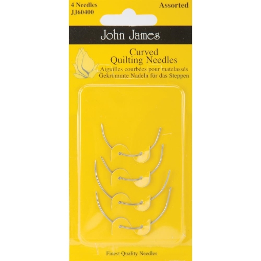Picture of John James Curved Needles - Κυρτές Bελόνες Χειρός