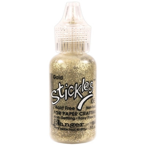 Picture of Ranger Stickles Glitter Gel | Διαστατικό Gel με Χρυσή Λάμψη – Gold, 18ml