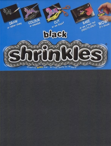 Picture of Personal Impressions  Shrink Plastic - Φύλλα Πλαστικό που Συρρικνώνεται, Black