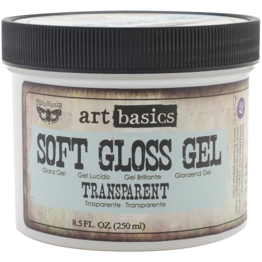 Picture of Finnabair Art Basics Soft Gloss Gel Medium – Διάφανο Τζελ Μαλακής Υφής Γυαλιστερού Φινιρίσματος (8.5oz / 250ml)