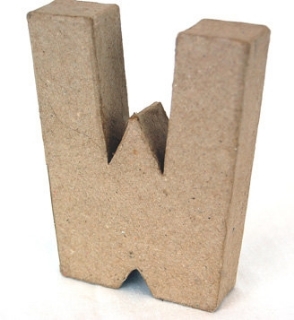 Picture of 3D Γράμματα 10cm Γράμματα - W