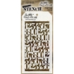 Picture of Tim Holtz Layered Στένσιλ 4"x8.5" – Countdown Number Background 