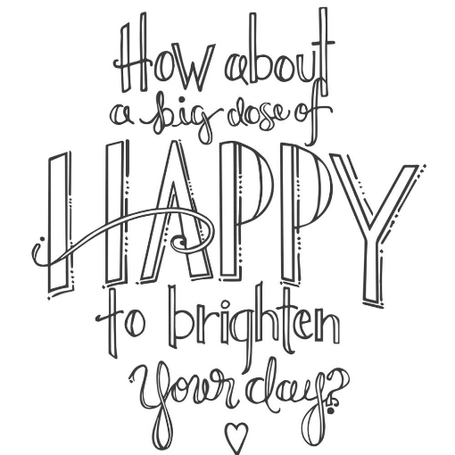 Picture of Spellbinders Stamps Cling Σφραγίδες Rubber - Big Dose Of Happy