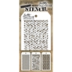 Picture of Tim Holtz Mini Layered Στενσιλ Σετ - Herringbone, Countdown, Blocks Set  13, 3 τεμ.
