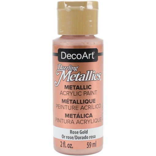 Picture of Deco Art Dazzling Metallics Μεταλλικό Ακρυλικό Χρώμα 59ml - Rose Gold