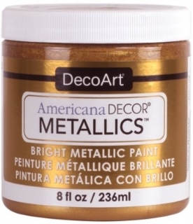 Picture of DecoArt Americana Decor Metallics Bronze - Μεταλλικό Ακρυλικό Χρώμα DIY 256ml 