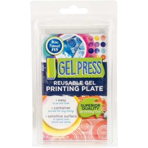 Picture of Gel Press PolyGel Gel Plate 3"x5" - Επιφάνεια Εκτυπώσεων Μονοτυπίας Gel 
