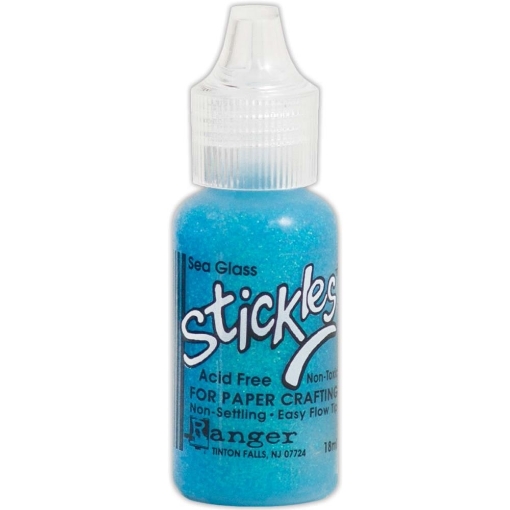 Picture of Ranger Stickles Glitter Gel | Διαστατικό Gel με Ψυχρή Θαλασσινή Aqua Λάμψη – Sea Glass, 18ml