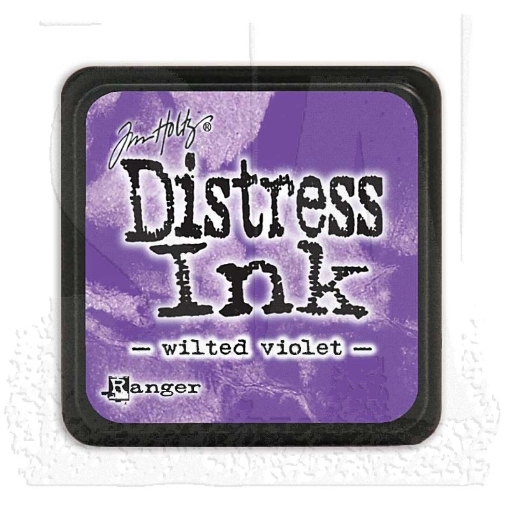 Picture of Tim Holtz Distress Mini Ink Pad | Υδατοδιαλυτό Dye Μελάνι για Blending & Mixed Media -  Wilted Violet