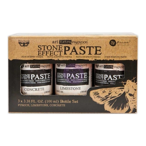 Picture of Finnabair Art Extravagance Stone Effect Paste Set – Σετ Πάστες Εφέ Πέτρας (3 χρώματα x 100ml)