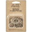 Picture of Tim Holtz Idea-ology Mini Book Rings 0.75" | Μίνι Κρίκοι Βιβλιοδεσίας σε Vintage Φινιρίσματα, 18 τεμ.
