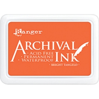 Picture of Ranger Archival Ink Pad Bright Tangelo – Αδιάβροχο Πορτοκαλί Μελάνι Σφραγίδας