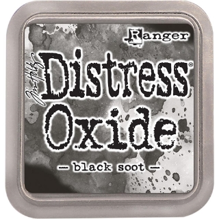 Picture of Tim Holtz Distress Oxide Ink Pad | Υβριδικό Μελάνι Οξείδωσης για Blending & Mixed Media - Black Soot