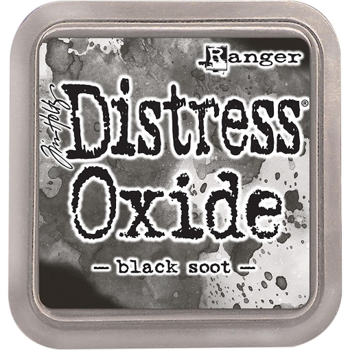 Picture of Tim Holtz Distress Oxide Ink Pad | Υβριδικό Μελάνι Οξείδωσης για Blending & Mixed Media - Black Soot