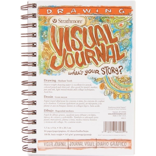 Picture of Strathmore Visual Journal - Μπλοκ Ζωγραφικής Drawing, 14 x 20 cm