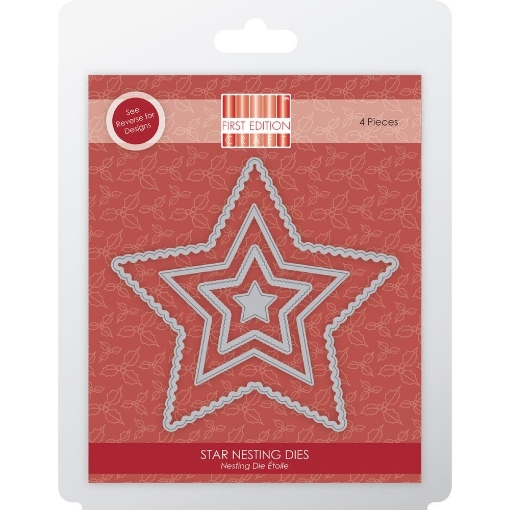 Picture of Μήτρες Κοπής Trimcraft First Edition Dies - Star Nesting