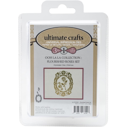 Picture of Μητρες Κοπης Ultimate Crafts Ooh La La Die - Flourished Roses