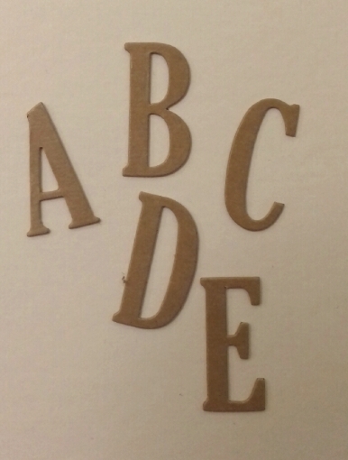 Picture of Chipboard Γράμματα & Νούμερα