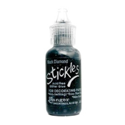 Picture of Ranger Stickles Glitter Gel Διαστατικό Gel - Black Diamond