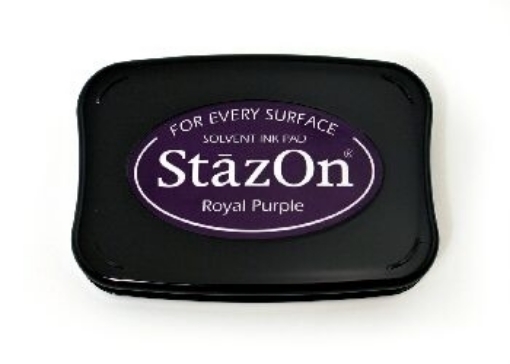 Picture of Stazon Ink Pad - Μόνιμο Μελάνι για μη Πορώδεις Επιφάνειες, Royal Purple