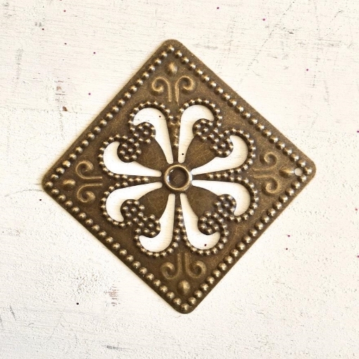 Picture of Metal Filigree Embellishments- Μεταλλικά Διακοσμητικά  - Τετράγωνο