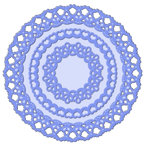 Picture of Μήτρες Κοπής Sweet Dixie Dies - Decorative Circular Frames