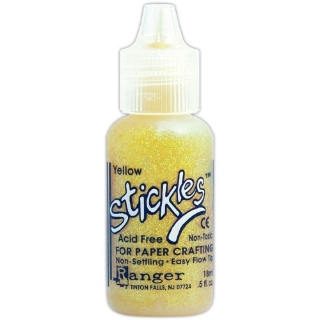 Picture of Ranger Stickles Glitter Gel | Διαστατικό Gel με Φωτεινή Κίτρινη Λάμψη – Yellow, 18ml