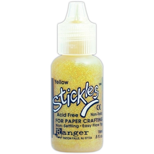Picture of Ranger Stickles Glitter Gel Διαστατικό Gel - Yellow