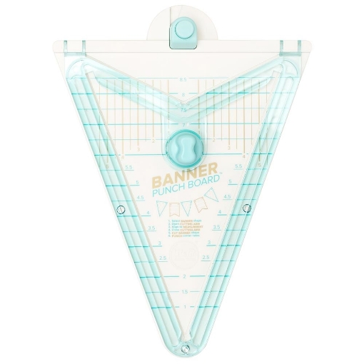 Picture of We R Memory Keepers - Banner Punch Board - Εργαλείο Κατασκευής Σημαιάκια