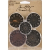 Picture of Tim Holtz Ideaology Metal Clock Faces - Μεταλλικά Διακοσμητικά, Ρολόγια